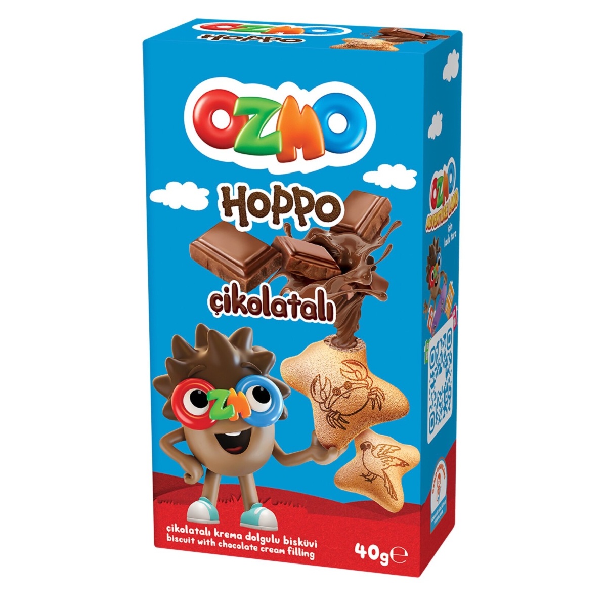 Aklımdasın | Ozmo Hoppo Çikolatalı Krema Dolgulu Bisküvi